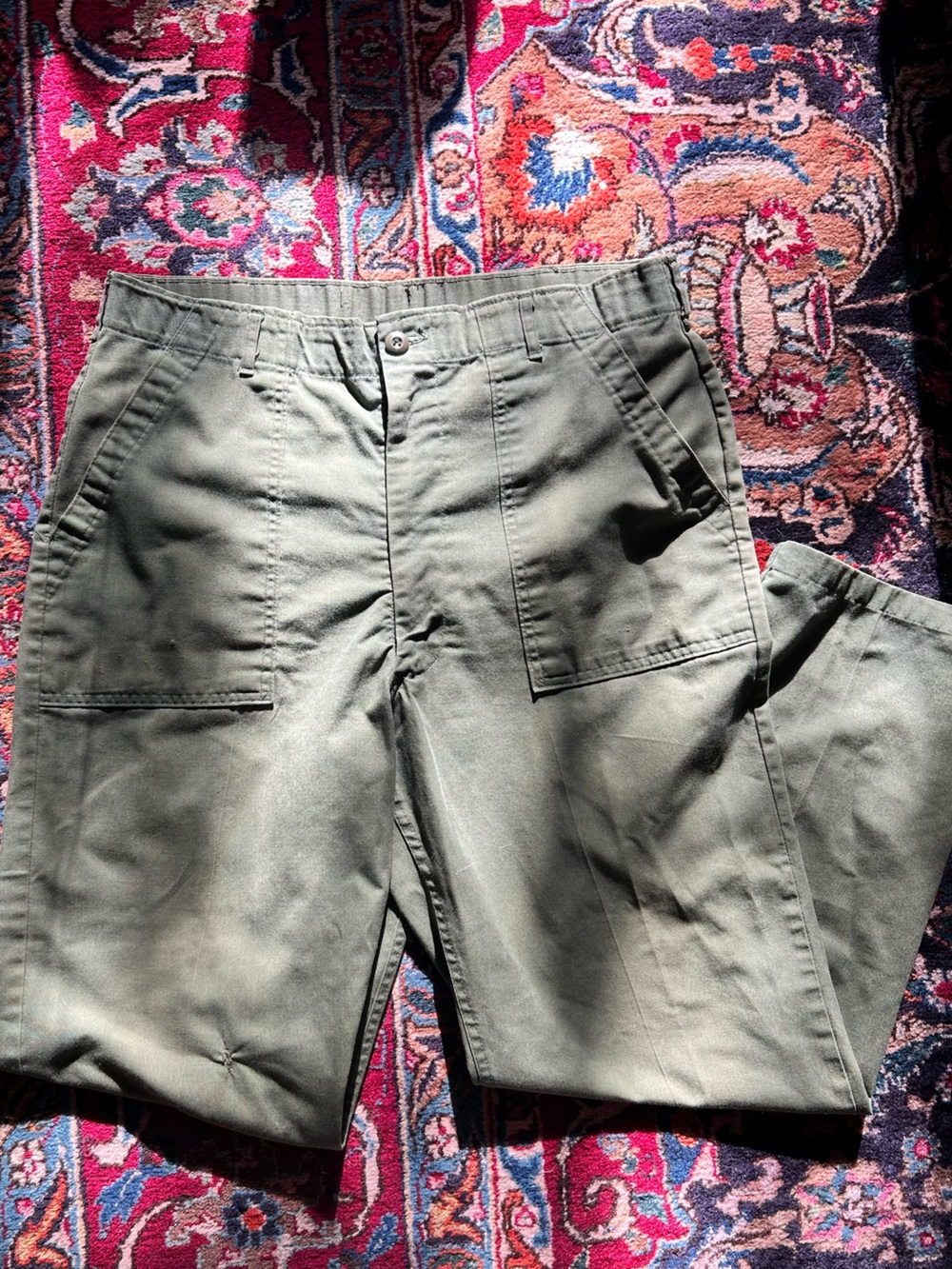 Olive Green Army Pants